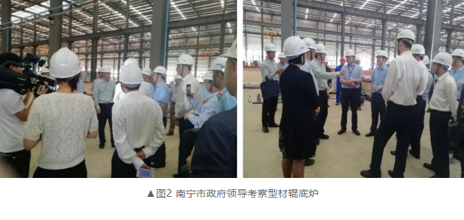 首条国产自主高精铝合金型材辊底式固溶淬火炉在南宁落地试产(图2)